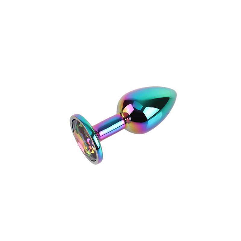 CHISA - RAINBOW GEM PLUG ANAL CON JOYA EN LA BASE TALLA S
