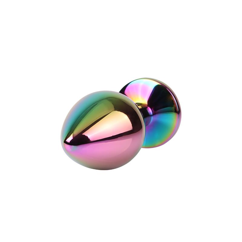 CHISA - RAINBOW GEM PLUG ANAL MULTICOLOR CON JOYA TALLA M