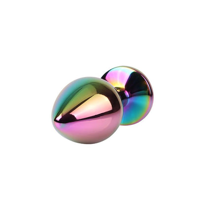 CHISA - RAINBOW GEM PLUG ANAL MULTICOLOR CON JOYA TALLA M