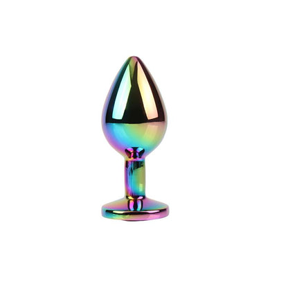 CHISA - RAINBOW GEM PLUG ANAL MULTICOLOR CON JOYA TALLA M