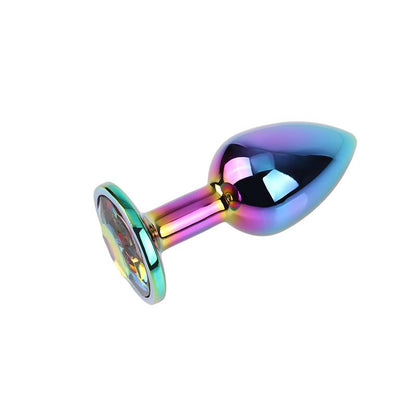 CHISA - RAINBOW GEM PLUG ANAL MULTICOLOR CON JOYA TALLA S