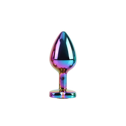 CHISA - RAINBOW HEART PLUG ANAL CON JOYA EN LA BASE TALLA M