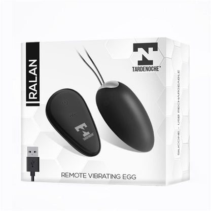 TARDENOCHE - RALAN HUEVO VIBRADOR CON CONTROL REMOTO USB MAGNÉTICO