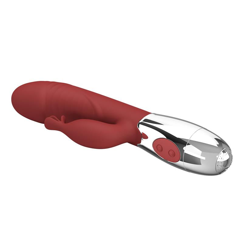 PRETTYLOVE - RASMUSSEN VIBRADOR 30 FUNCIONES ROJO