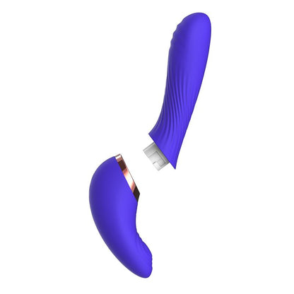 ACTION - RAYDEN VIBRADOR CON PULSACIÓN Y BOLAS INTERNAS DESMONTABLE DOS POSICIONES