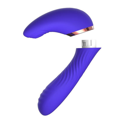 ACTION - RAYDEN VIBRADOR CON PULSACIÓN Y BOLAS INTERNAS DESMONTABLE DOS POSICIONES