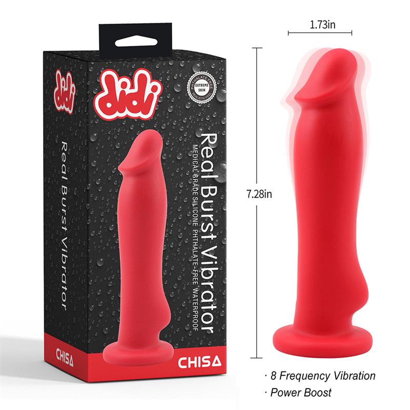 CHISA - REAL BURST DILDO REALISTA CON VIBRACIÓN