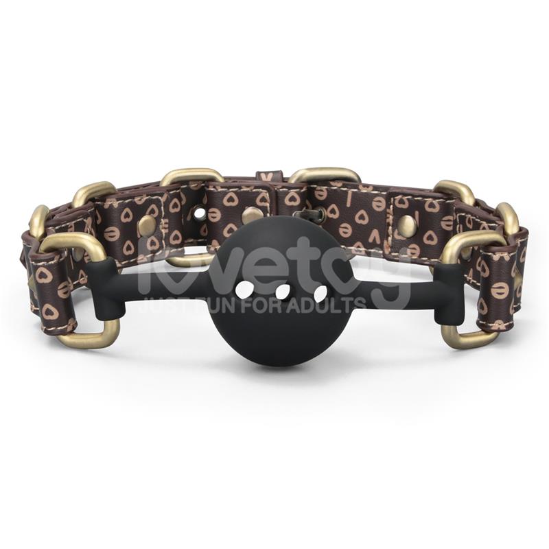 LOVETOY - REBELLION REIGN MORDAZA DE BOLA DE SILICONA TRANSPIRABLE