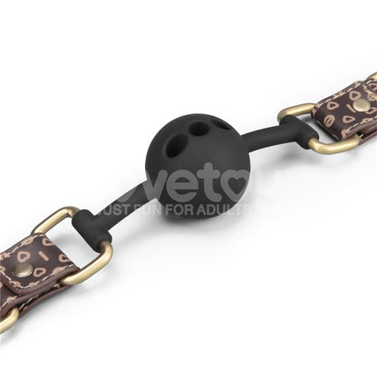 LOVETOY - REBELLION REIGN MORDAZA DE BOLA DE SILICONA TRANSPIRABLE