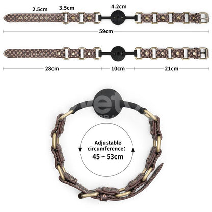 LOVETOY - REBELLION REIGN MORDAZA DE BOLA DE SILICONA TRANSPIRABLE