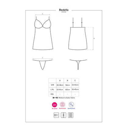 OBSESSIVE - REDELLA CHEMISE Y TANGA