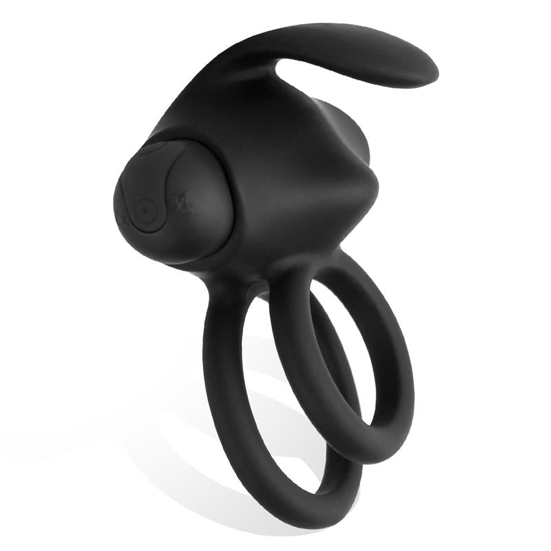 TARDENOCHE - REERIN ANILLO VIBRADOR USB DUAL CONTROL REMOTO USB SILICONA