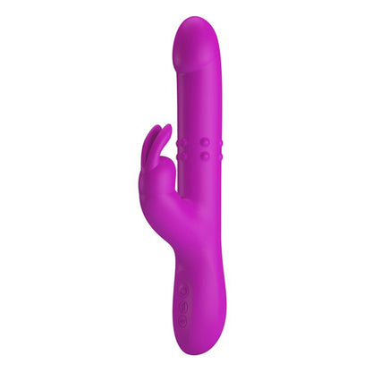 PRETTYLOVE - REESE VIBRADOR CON BOLAS INTERNAS Y THRUSTING USB
