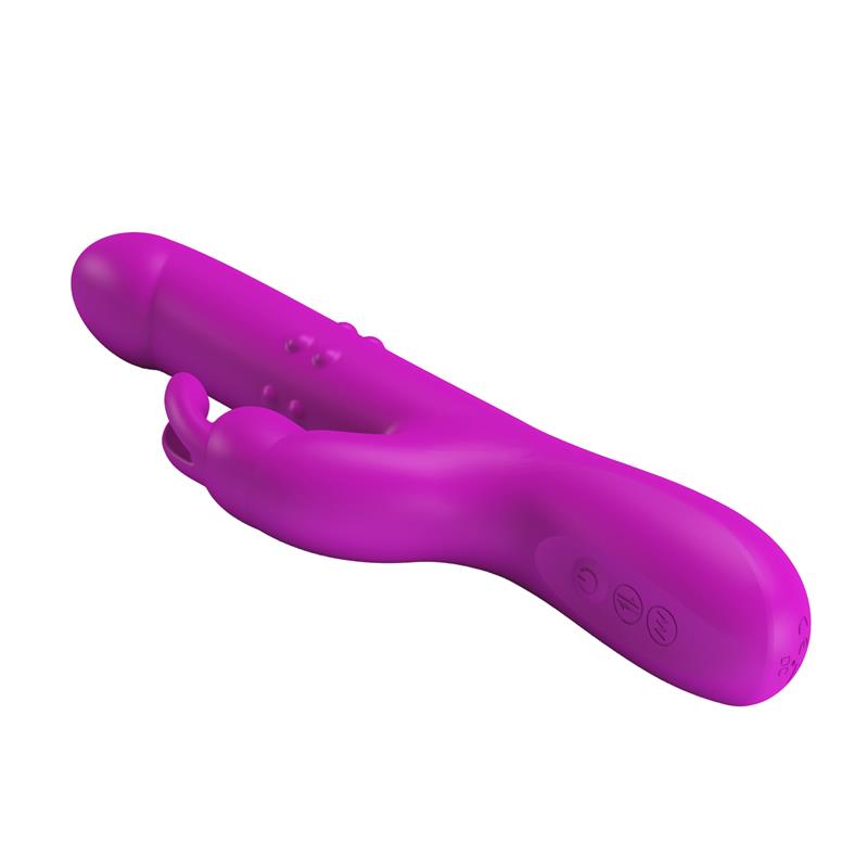 PRETTYLOVE - REESE VIBRADOR CON BOLAS INTERNAS Y THRUSTING USB