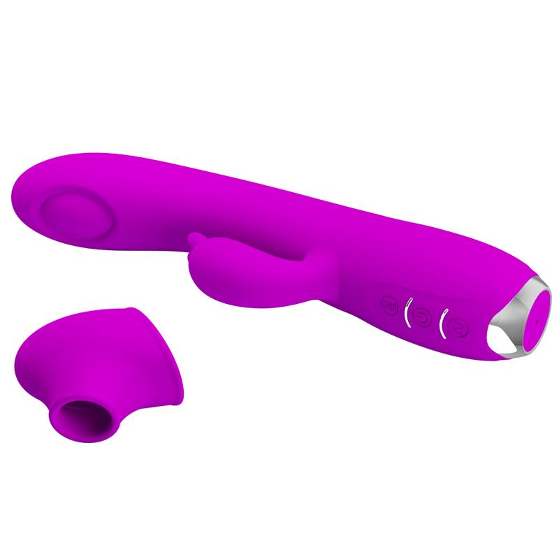 PRETTYLOVE - REGINA VIBRADOR CON SUCCIÓN Y TAPPING