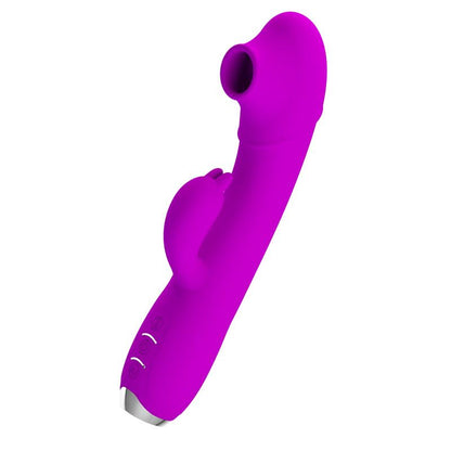 PRETTYLOVE - REGINA VIBRADOR CON SUCCIÓN Y TAPPING