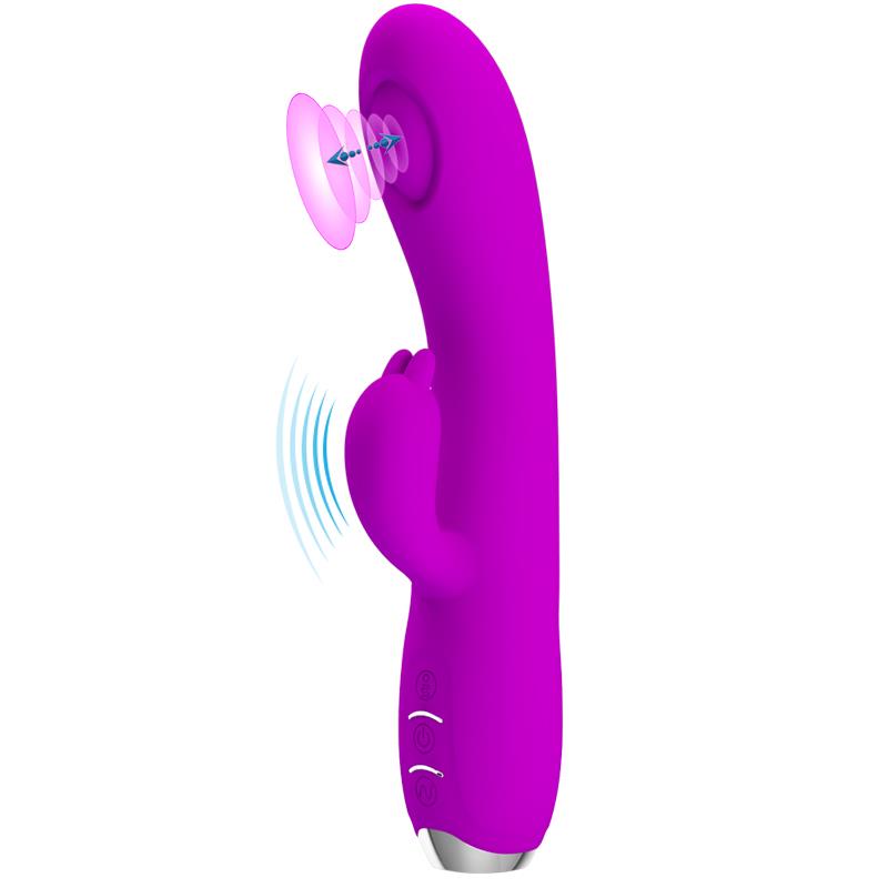 PRETTYLOVE - REGINA VIBRADOR CON SUCCIÓN Y TAPPING
