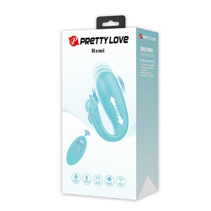 PRETTYLOVE - REMI ESTIMULADOR CON VIBRACIÓN Y THRUSTING