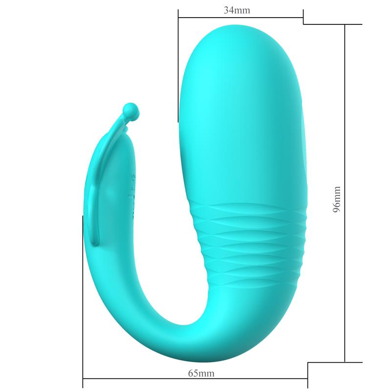 PRETTYLOVE - REMI ESTIMULADOR CON VIBRACIÓN Y THRUSTING