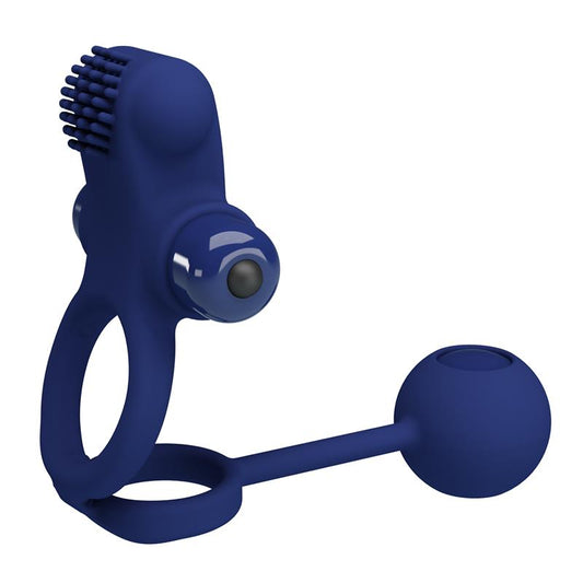 PRETTYLOVE - REMINGTON ANILLO VIBRADOR CON BOLA PÉNDULO