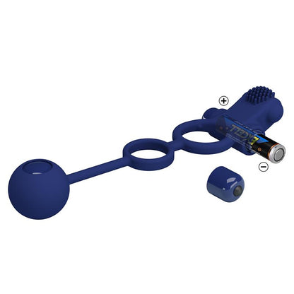 PRETTYLOVE - REMINGTON ANILLO VIBRADOR CON BOLA PÉNDULO