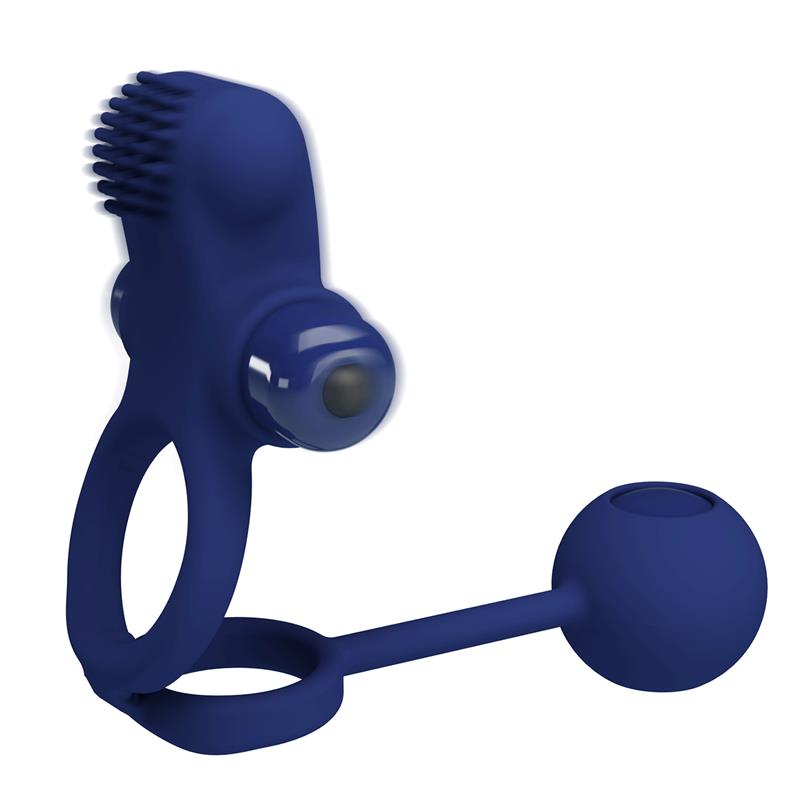 PRETTYLOVE - REMINGTON ANILLO VIBRADOR CON BOLA PÉNDULO