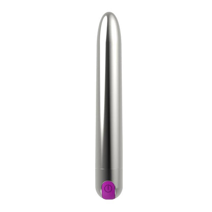 LATETOBED - RENEE VIBRADOR 10 FUNCIONES 18,5 CM USB PLATA
