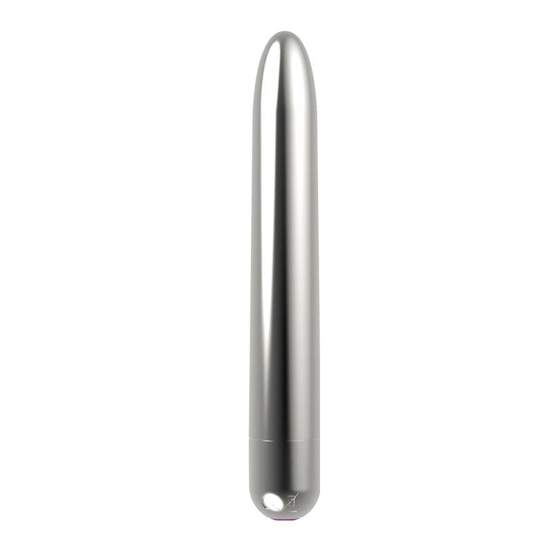 LATETOBED - RENEE VIBRADOR 10 FUNCIONES 18,5 CM USB PLATA