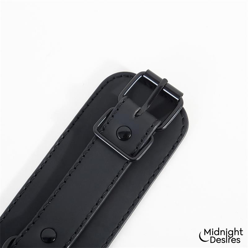 MIDNIGHT DESIRES - RESTRICCIONES CON ESPOSAS PARA MUÑECAS Y TOBILLOS