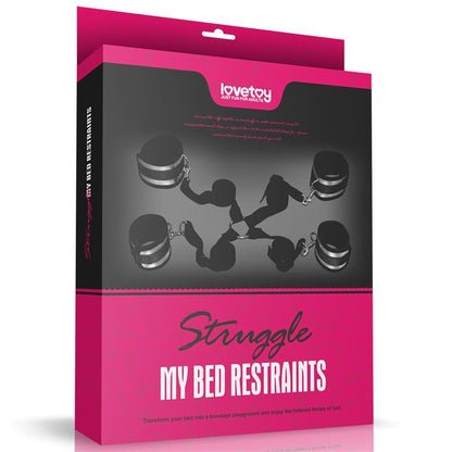 LOVETOY - RESTRICCIONES DE CAMA VELCRO AJUSTABLE
