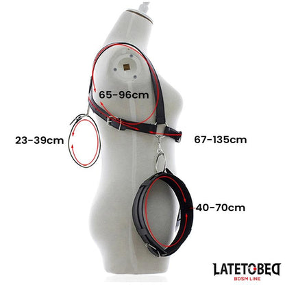 LATETOBED BDSM LINE - RESTRICCIONES DE PIERNAS ABIERTAS