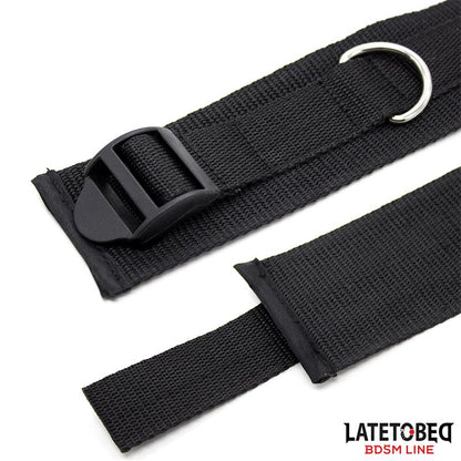 LATETOBED BDSM LINE - RESTRICCIONES PARA LA CAMA CON ESPOSAS AJUSTABLES