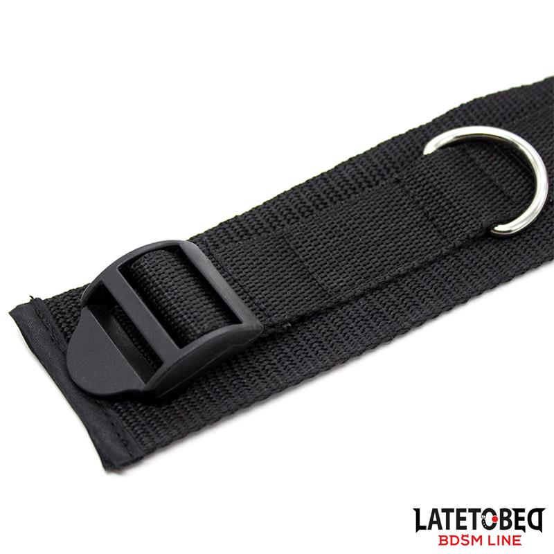 LATETOBED BDSM LINE - RESTRICCIONES PARA LA CAMA CON ESPOSAS AJUSTABLES
