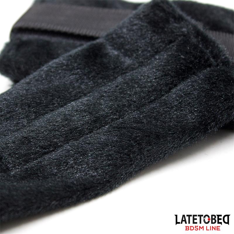 LATETOBED BDSM LINE - RESTRICCIONES PARA LA CAMA ESPOSAS AJUSTABLES Y DESMONTABLES