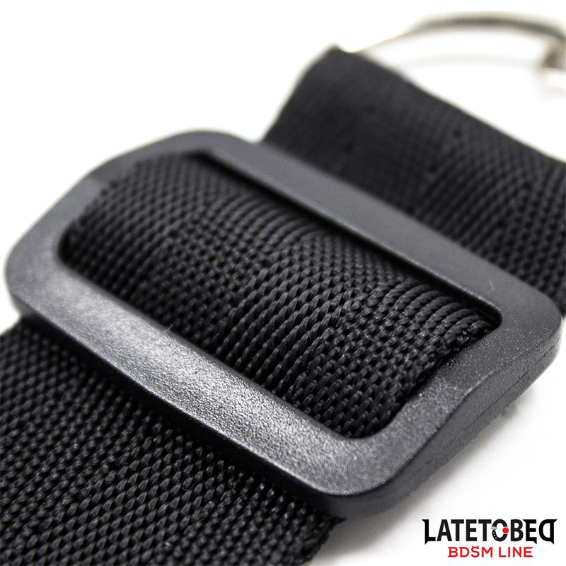 LATETOBED BDSM LINE - RESTRICCIONES PARA LA CAMA ESPOSAS AJUSTABLES Y DESMONTABLES