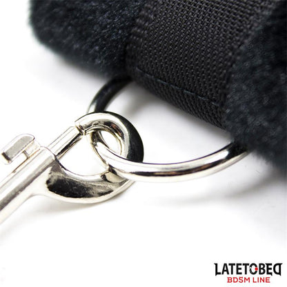LATETOBED BDSM LINE - RESTRICCIONES PARA LA CAMA ESPOSAS AJUSTABLES Y DESMONTABLES
