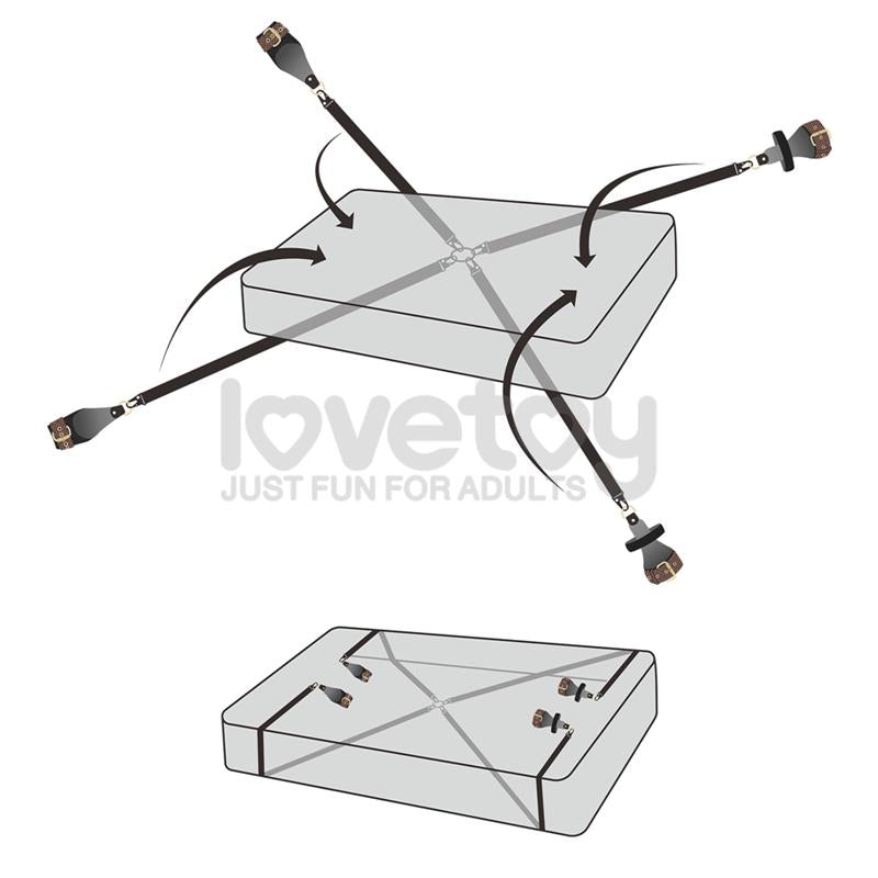 LOVETOY - RESTRICCIONES PARA LA CAMA REBELLION REIGN