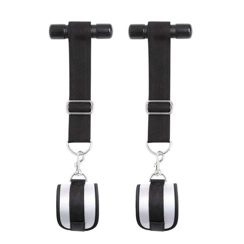 INTOYOU BDSM LINE - RESTRICCIONES PARA LA PUERTA CON ESPOSAS DESMONTABLES Y AJUSTABLES