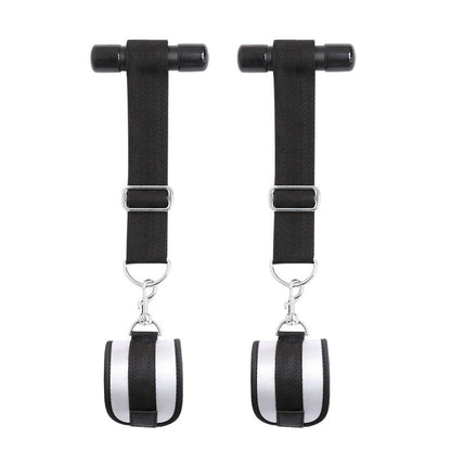 INTOYOU BDSM LINE - RESTRICCIONES PARA LA PUERTA CON ESPOSAS DESMONTABLES Y AJUSTABLES