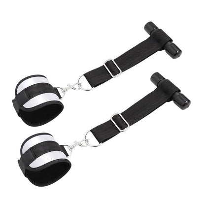 INTOYOU BDSM LINE - RESTRICCIONES PARA LA PUERTA CON ESPOSAS DESMONTABLES Y AJUSTABLES