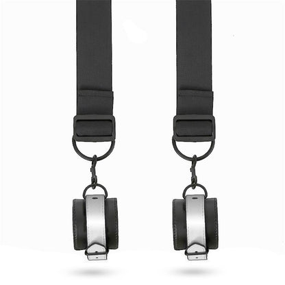 INTOYOU BDSM LINE - RESTRICCIONES PARA LA PUERTA CON ESPOSAS DESMONTABLES Y AJUSTABLES