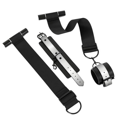 INTOYOU BDSM LINE - RESTRICCIONES PARA LA PUERTA CON ESPOSAS DESMONTABLES Y AJUSTABLES