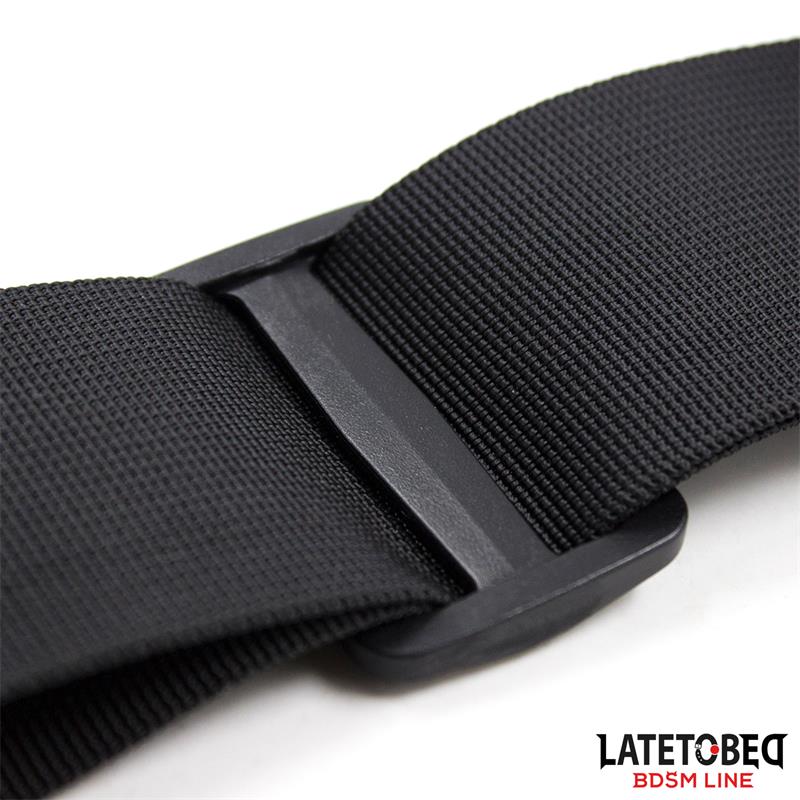 LATETOBED BDSM LINE - RESTRICCIONES PARA PUERTA CON ESPOSAS ADJUSTABLES Y DESMONTABLES