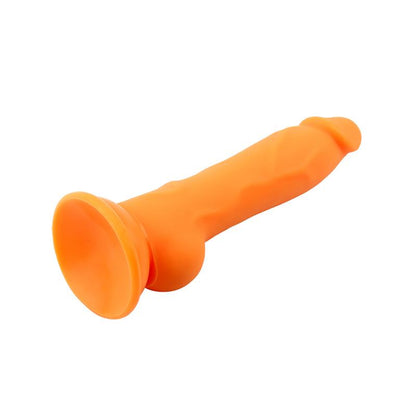 CHISA - RICK.G DILDO SILICONA LÍQUIDA NARANJA 22.7CM