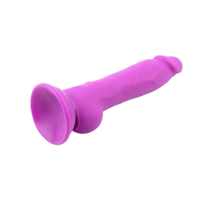 CHISA - RICK.G DILDO SILICONA LÍQUIDA PÚRPURA 22.7CM