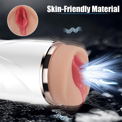 JUICY LAMOUR - RILEY MASTURBADOR MASCULINO AUTOMÁTICO VIBRACIÓN Y SUCCIÓN