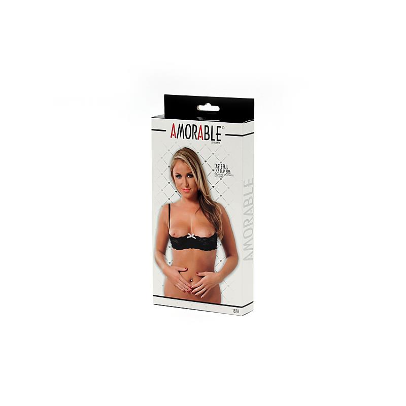 AMORABLE - SUJETADOR CON COPAS ABIERTAS