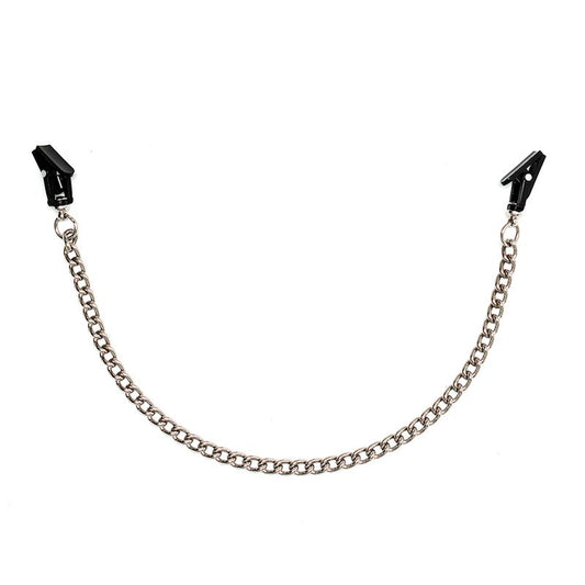 BONDAGE PLAY - PINZAS PARA PEZONES CON CADENA