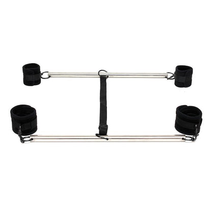 BONDAGE PLAY - BARRAS AJUSTABLES PARA BRAZOS Y PIERNAS COLOR NEGRO