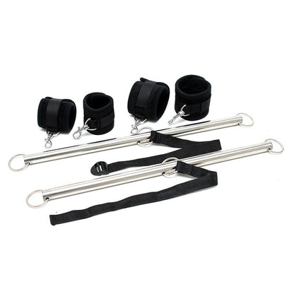 BONDAGE PLAY - BARRAS AJUSTABLES PARA BRAZOS Y PIERNAS COLOR NEGRO